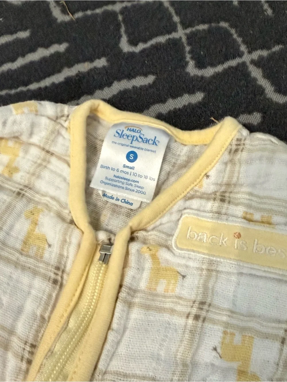 Baby boy sleep sack set